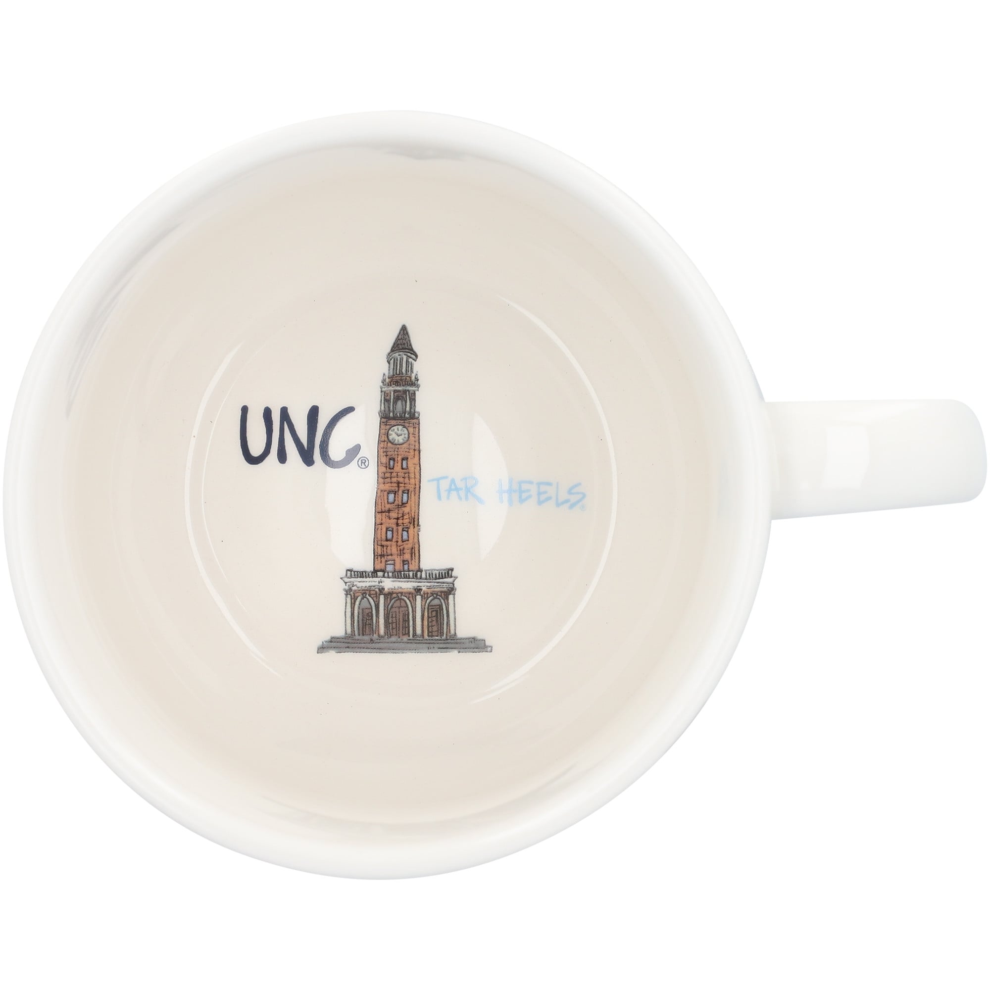 Tasse à soupe de l'équipe Tar Heels de Caroline du Nord