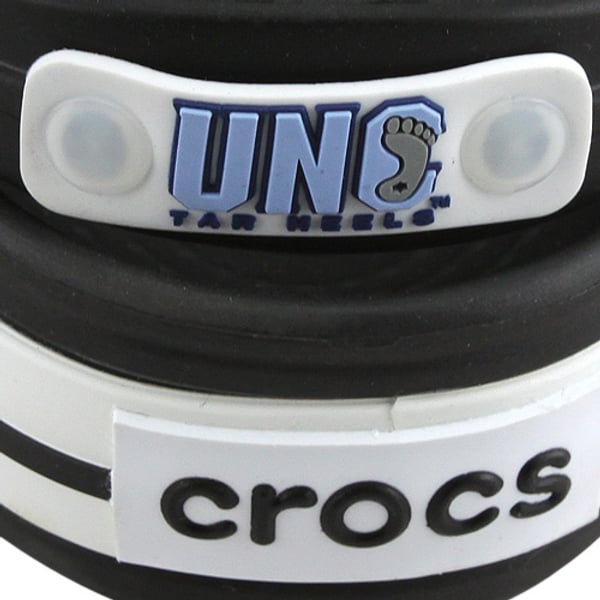 North Carolina Tar Heels (UNC) Crocband Crocs - Black display picture 2