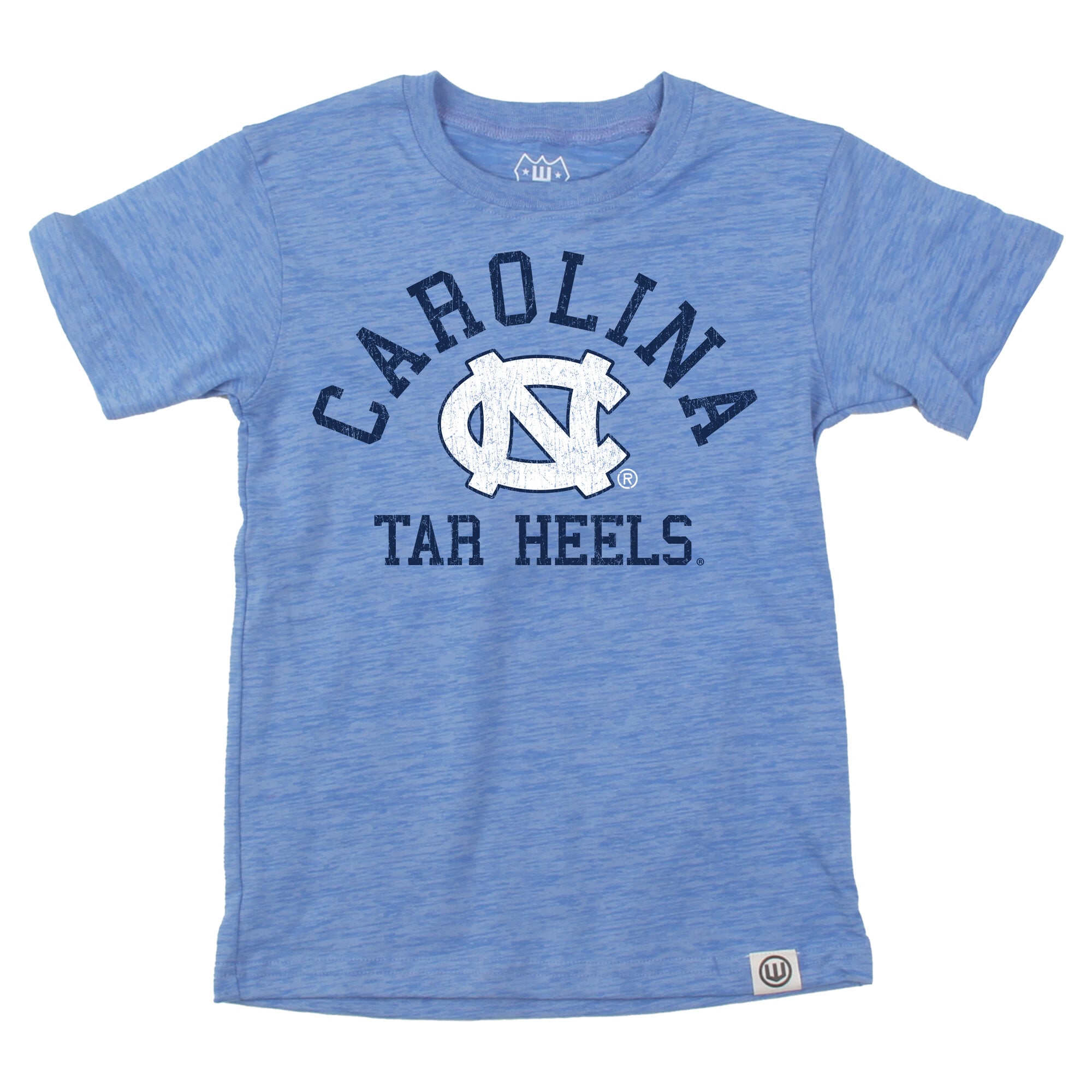 Toddler Wes & Willy  Carolina Blue North Tar Heels Cloudy Yarn T-Shirt and Shorts Set
