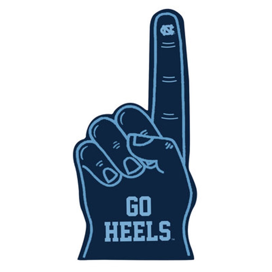 Go Rams Pointing Finger Blue Foam Finger