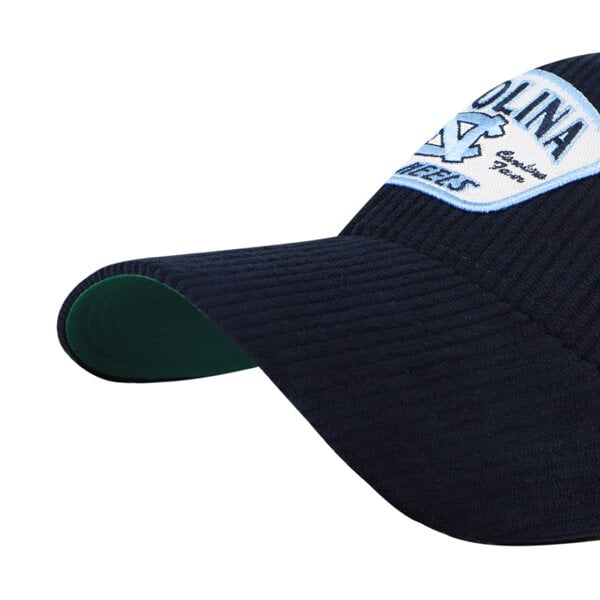 Casquette unisexe ajustable '47 Navy North Carolina Tar Heels Accordia en velours côtelé MVP