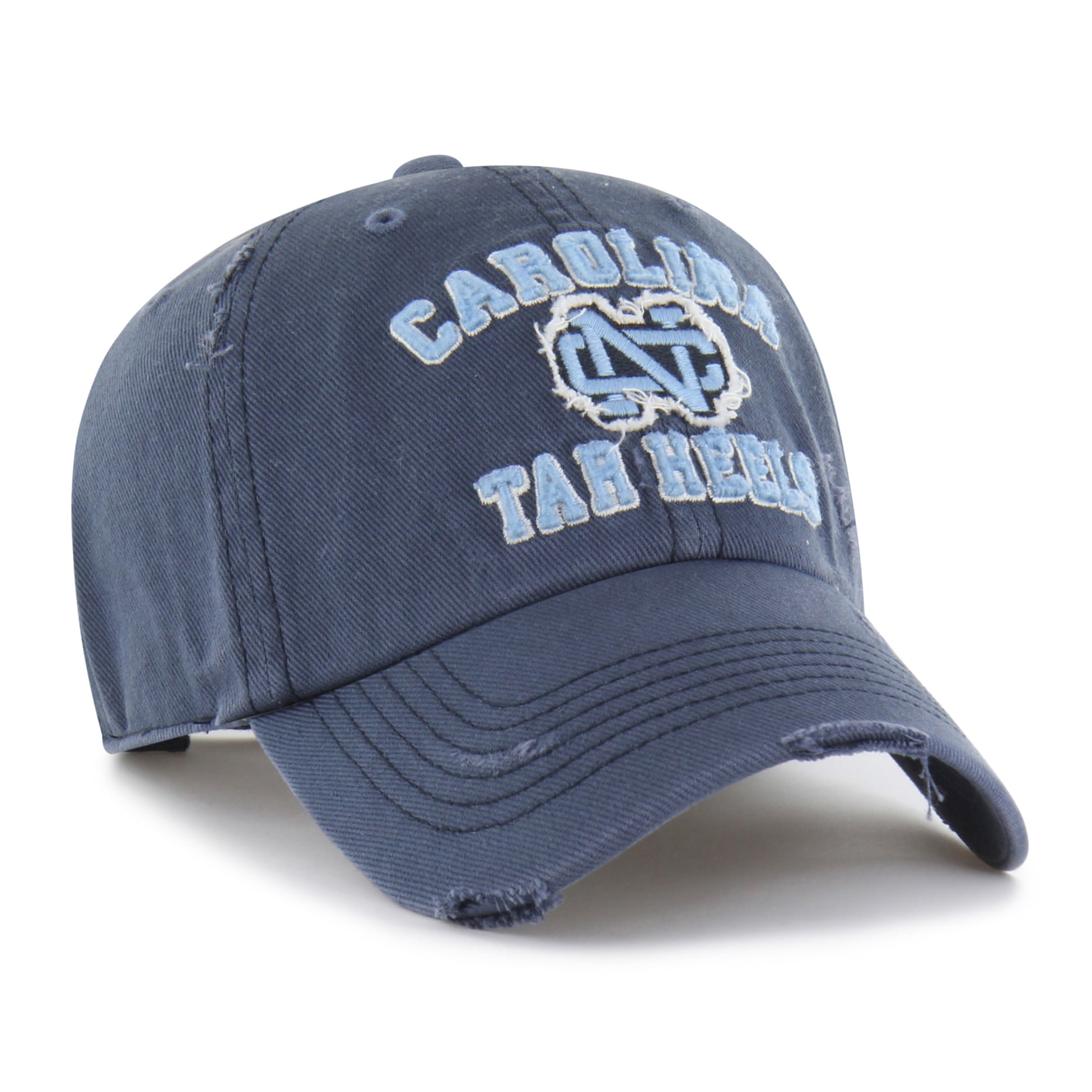 Unisex '47 Navy North Carolina Tar Heels Well-Worn Seymore Clean Up Adjustable Hat