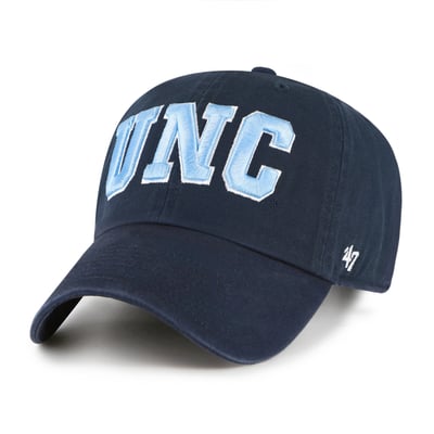  North Carolina Tar Heels '47 Unisex Clean Up Adjustable Hat - Navy
