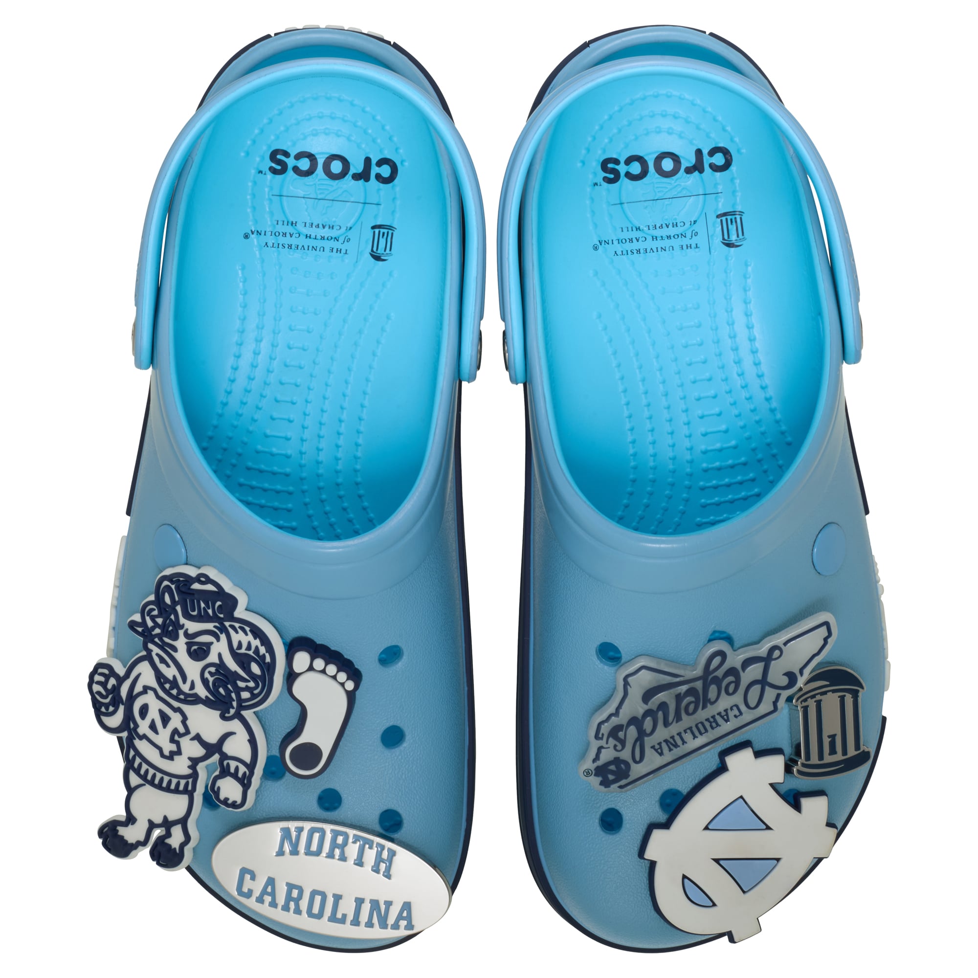 Unisex Crocs Carolina Blue North Tar Heels Classic Clog