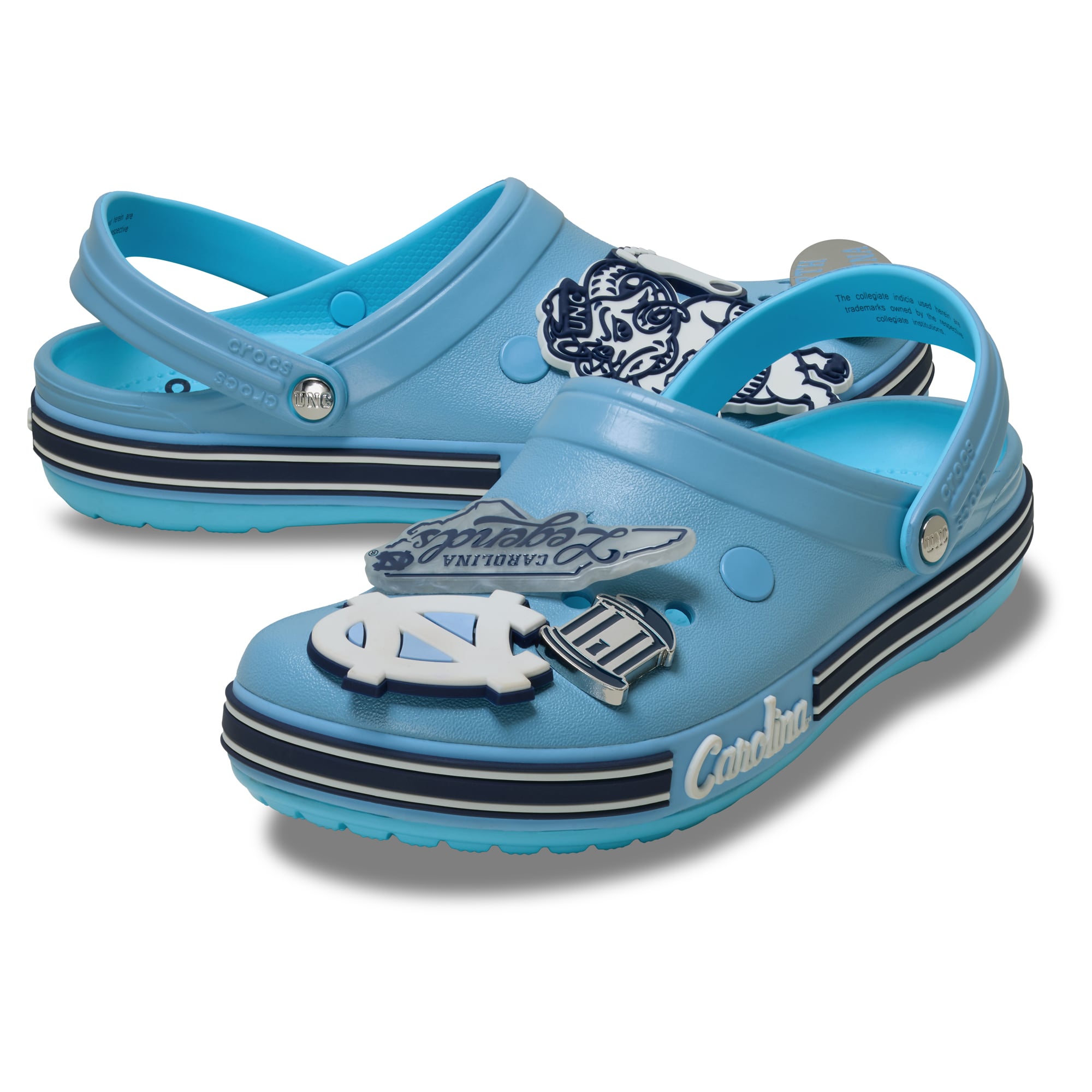 Unisex Crocs Carolina Blue North Tar Heels Classic Clog