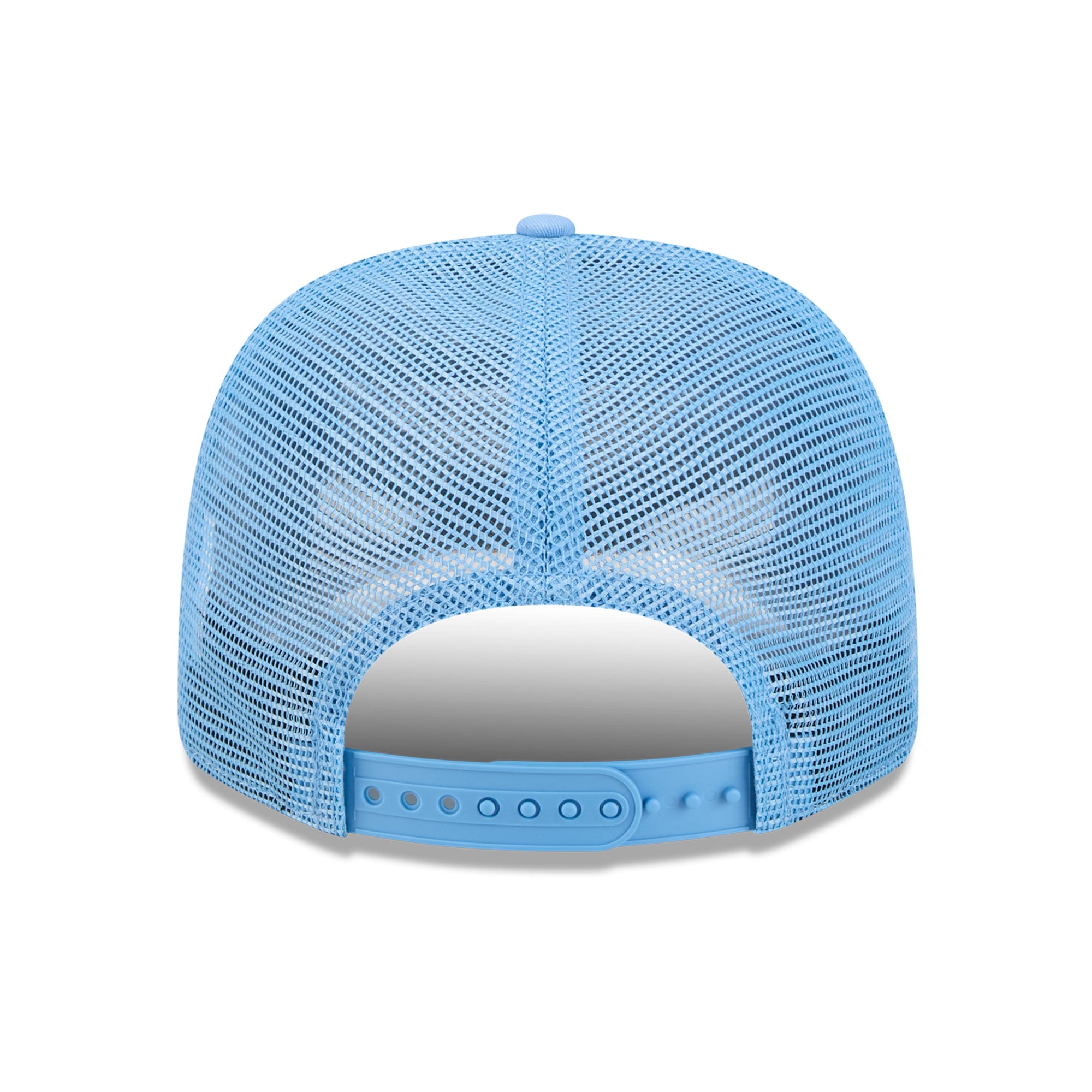 Casquette trucker unisexe New Era Carolina Blue North Carolina Tar Heels Inline Patch 9SEVENTY
