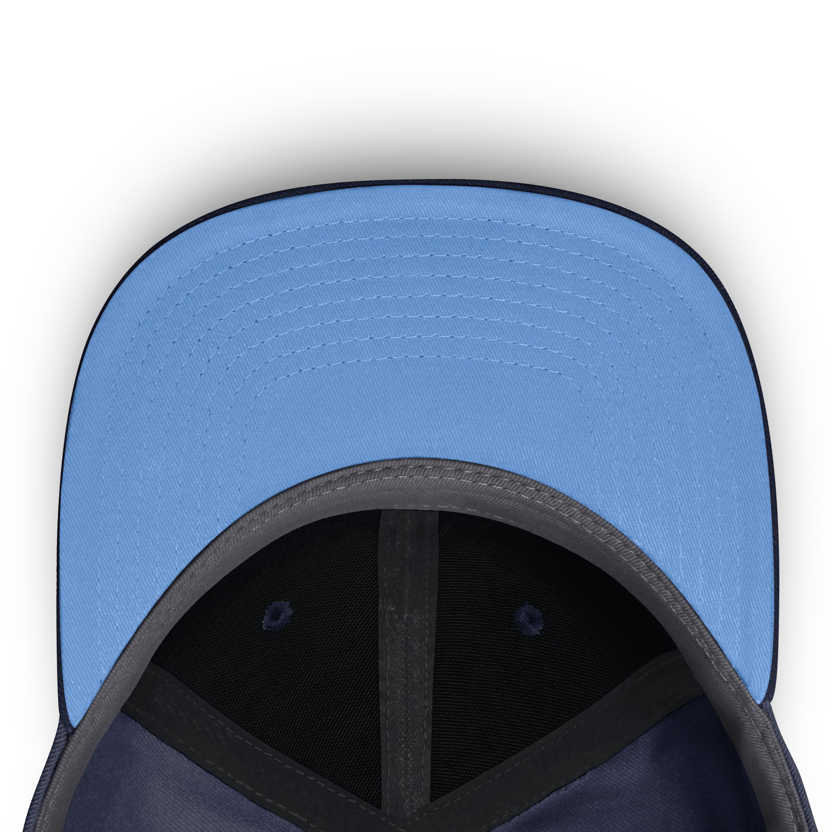 Casquette unisexe Nike bleu marine North Carolina Tar Heels Legacy Letter & Location Rise ajustable