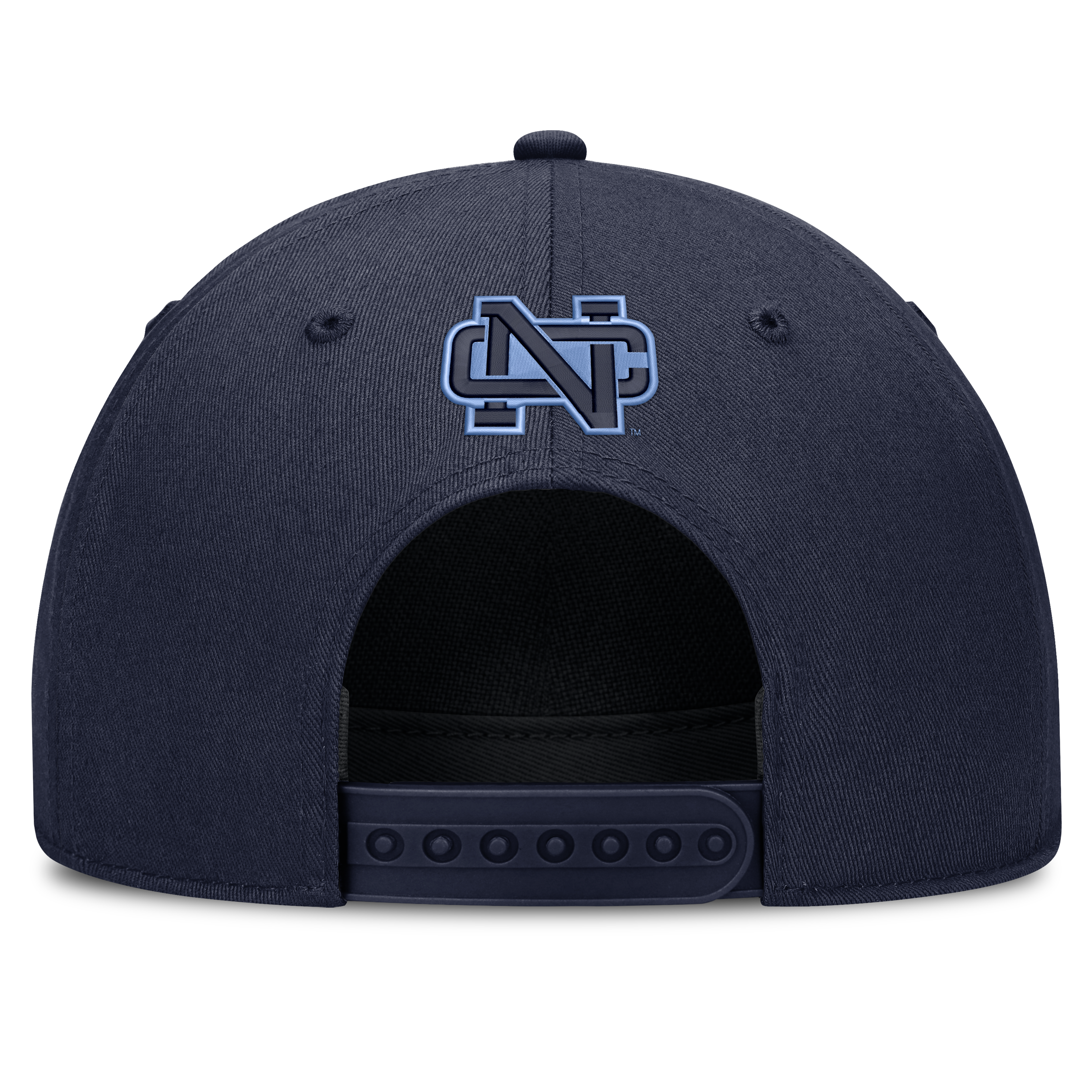 Casquette unisexe Nike bleu marine North Carolina Tar Heels à taille ajustable