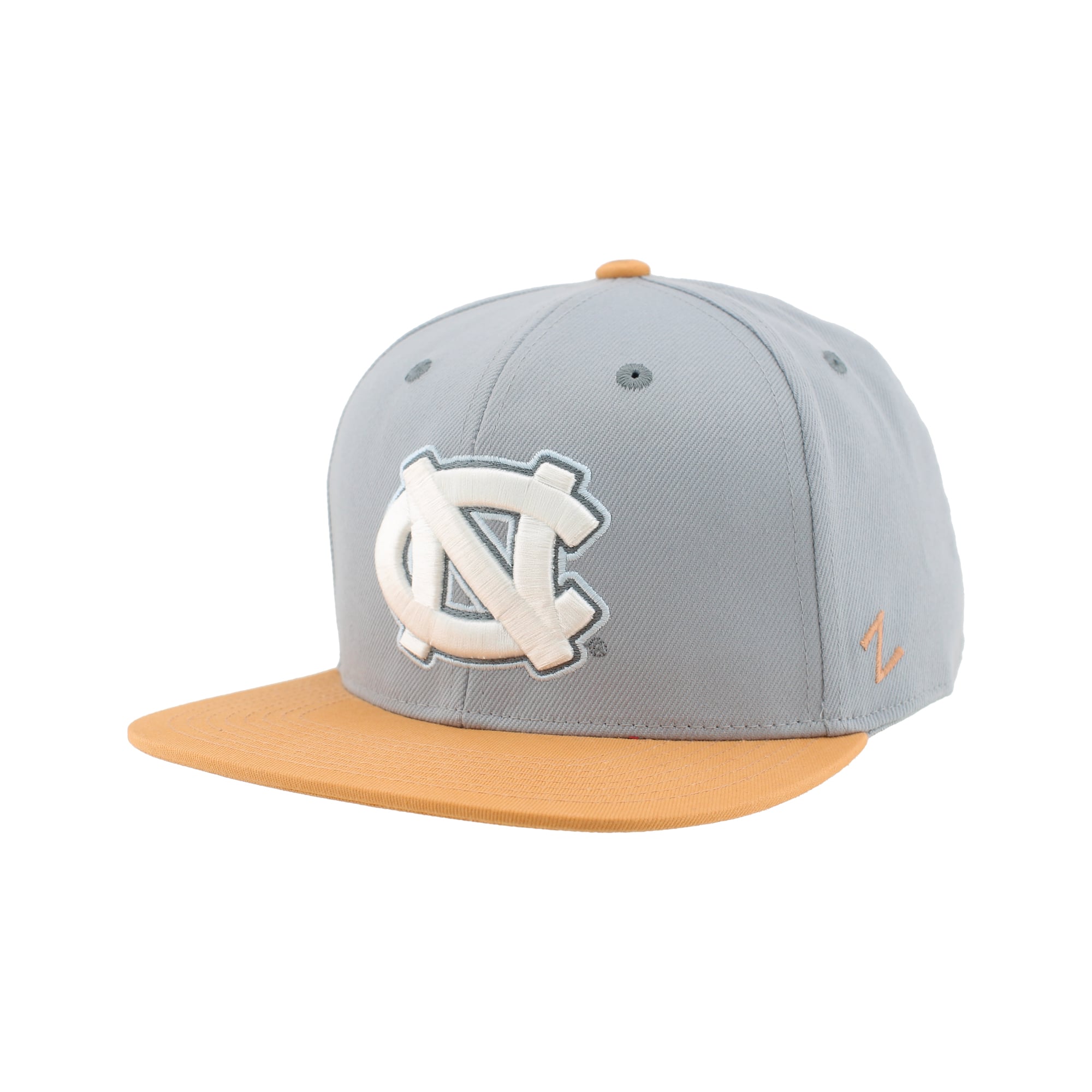Casquette unisexe Zephyr Gray North Carolina Tar Heels pastel