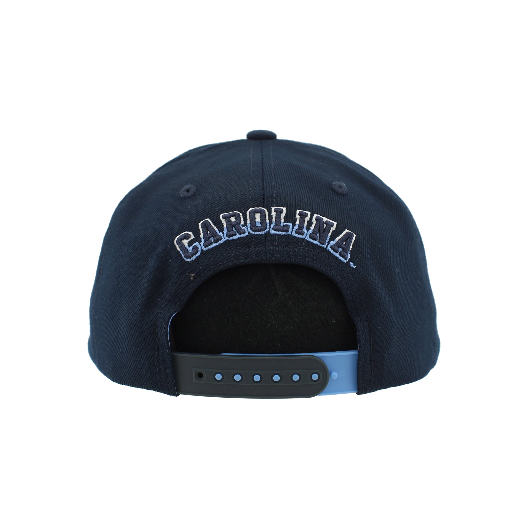 Casquette unisexe Zephyr Navy North Carolina Tar Heels Slice 3D Z11 Snapback