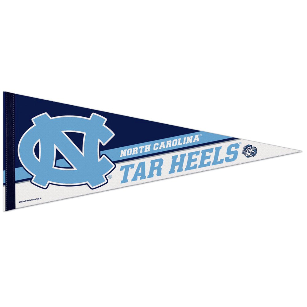 Fanion premium WinCraft North Carolina Tar Heels 12" x 30"