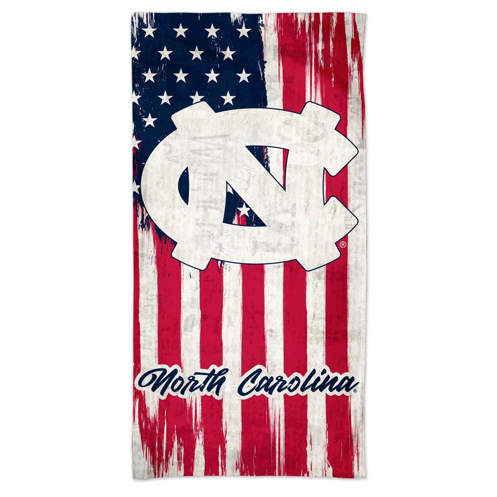 North Carolina Tar Heels WinCraft 60'' x 30'' Patriotic Spectra Beach Towel