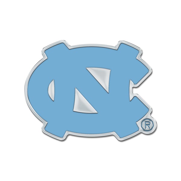 University Of North Carolina Tarheels Metal Trailer Hitch Cover | 2 Inch Receiver | NCAA Licensed