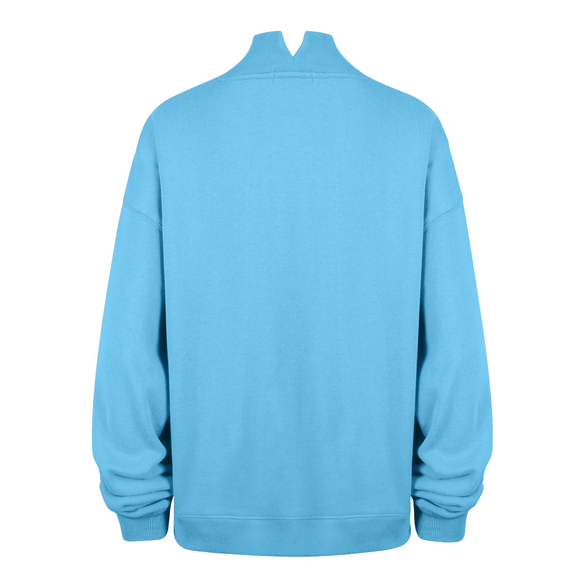 Women's '47 Carolina Blue North Tar Heels Mock Neck Sweatshirt
