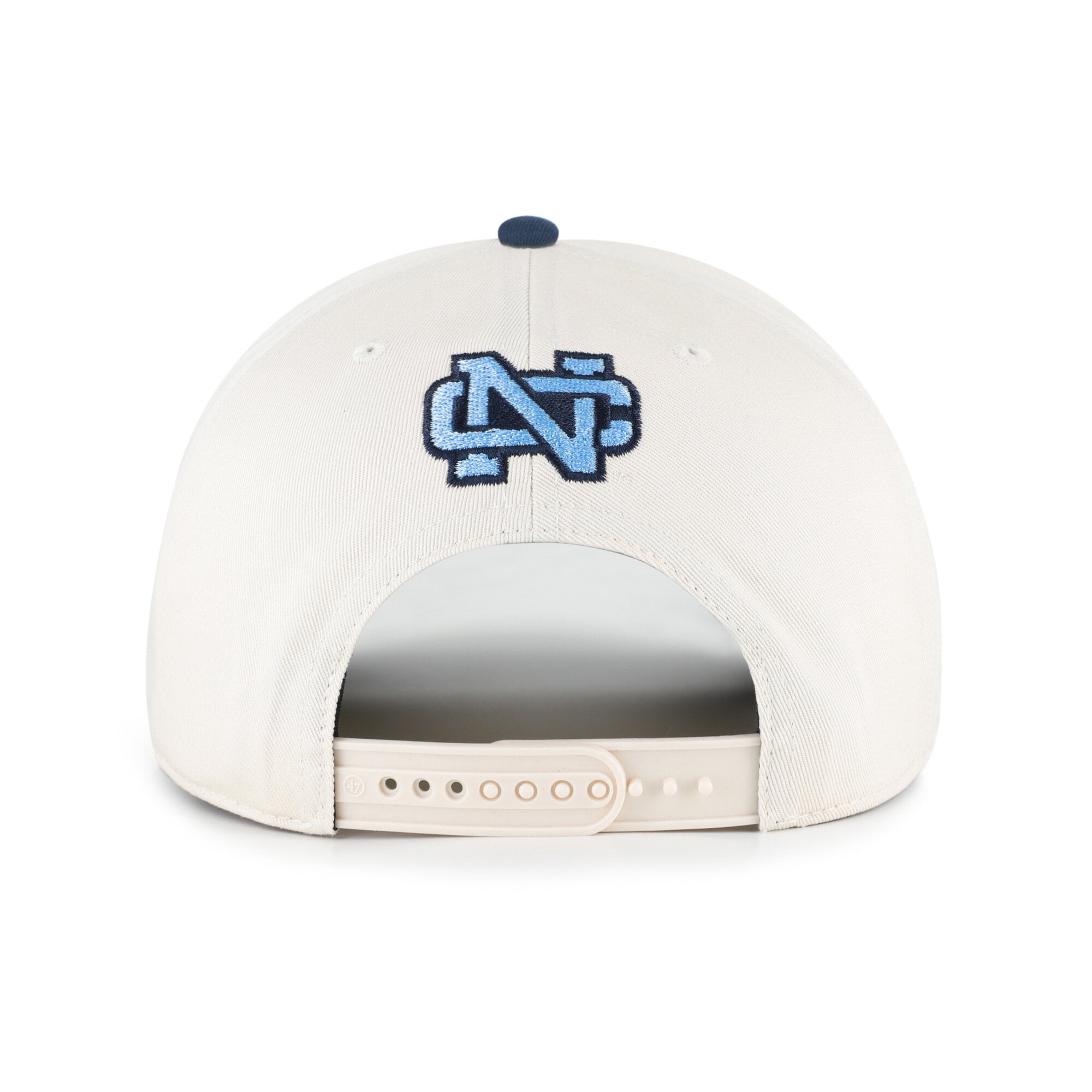 Women's '47 Cream/Navy North Carolina Tar Heels Rope Script Hitch Adjustable Hat