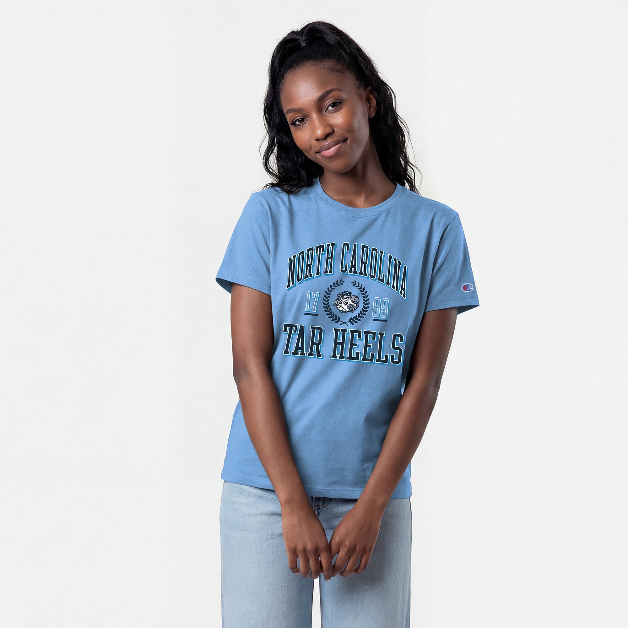 Women's Champion Carolina Blue North Tar Heels Lifestyle T-Shirt