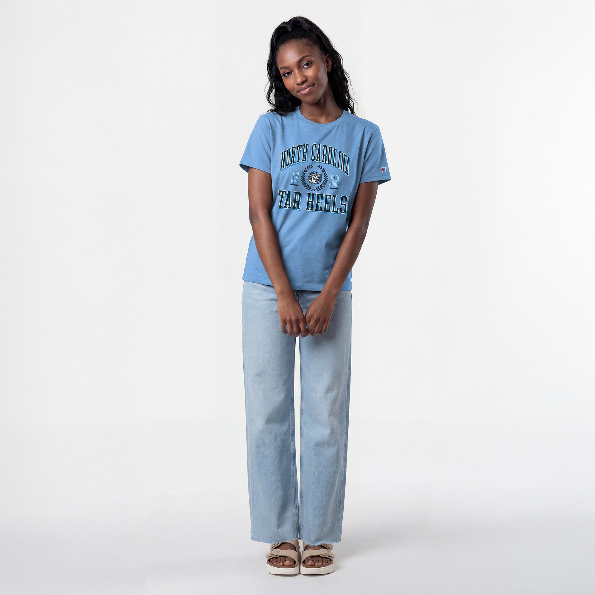 Women's Champion Carolina Blue North Tar Heels Lifestyle T-Shirt