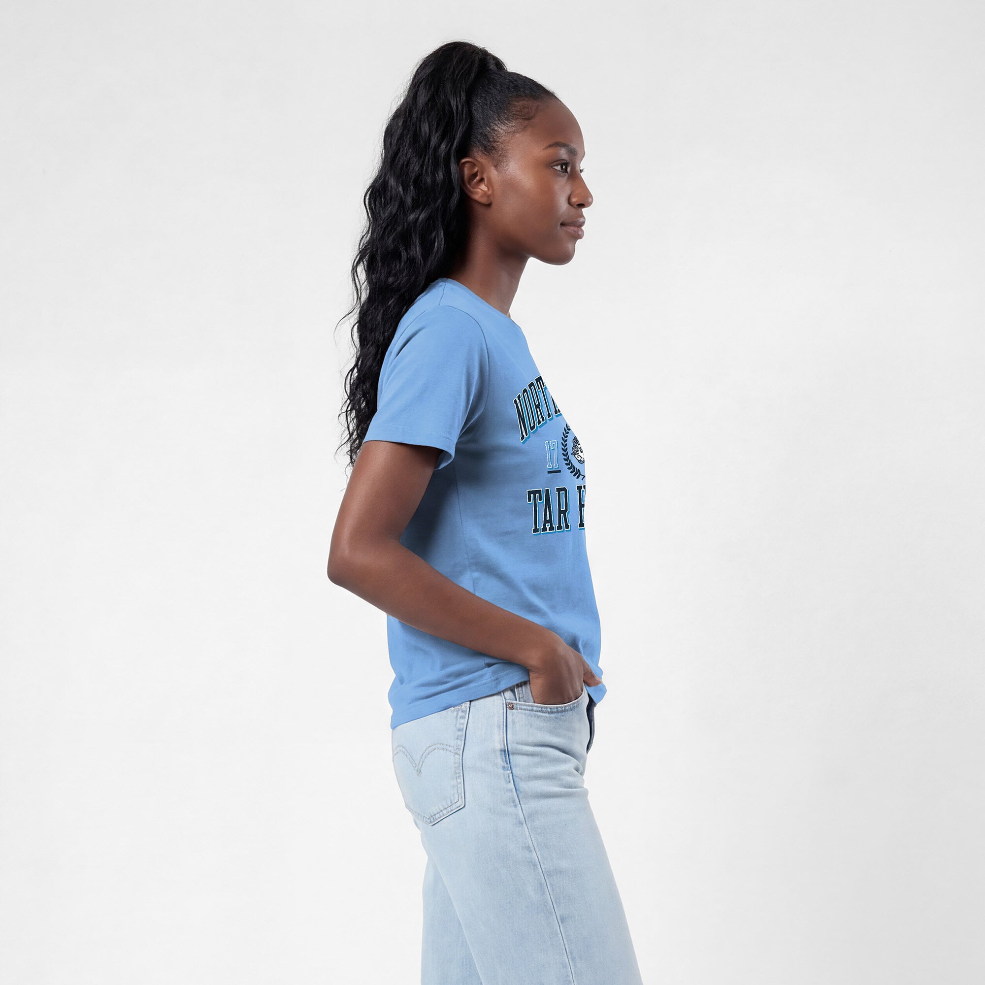 Women's Champion Carolina Blue North Tar Heels Lifestyle T-Shirt