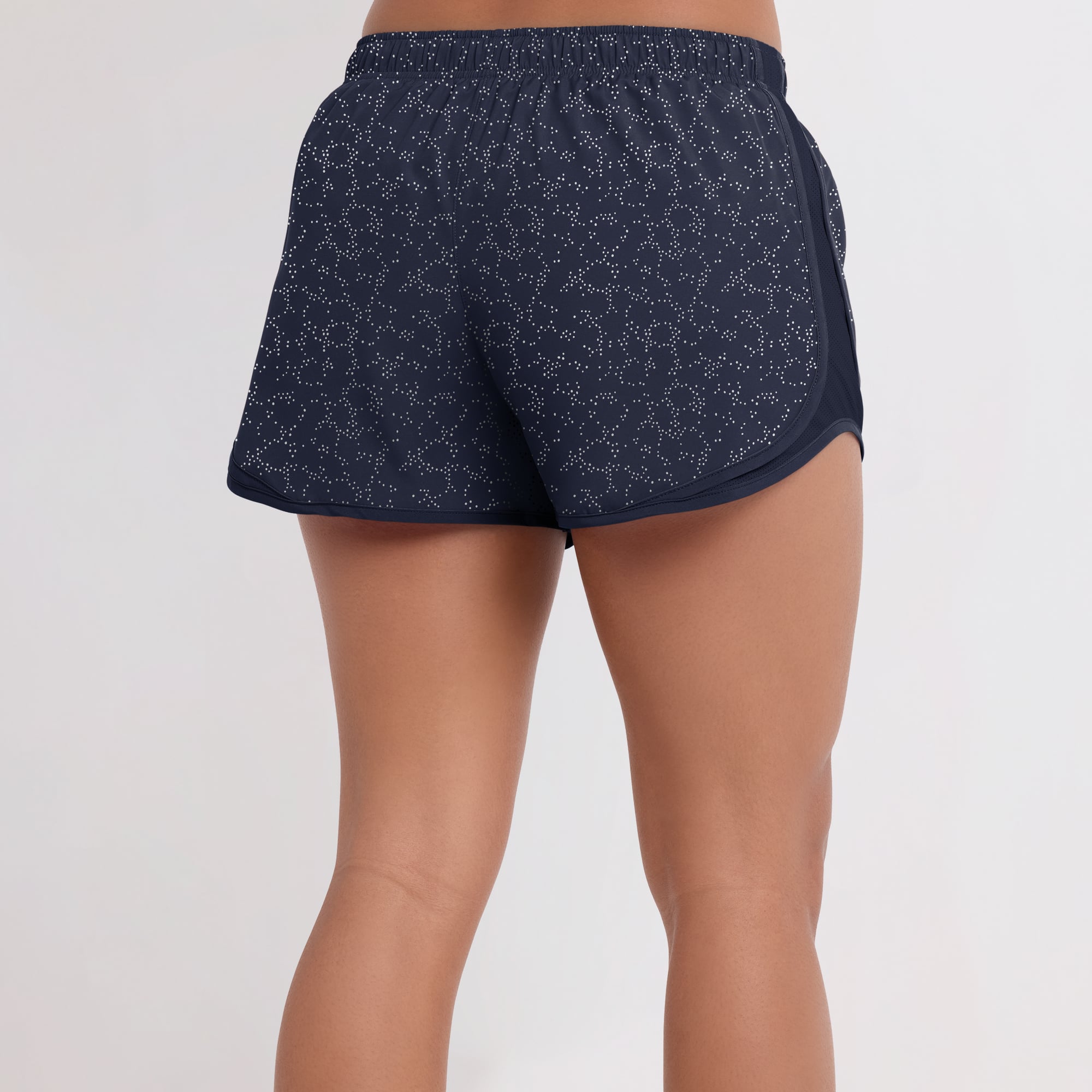Women's Nike Navy North Carolina Tar Heels Tempo Pattern Dri-FIT Shorts