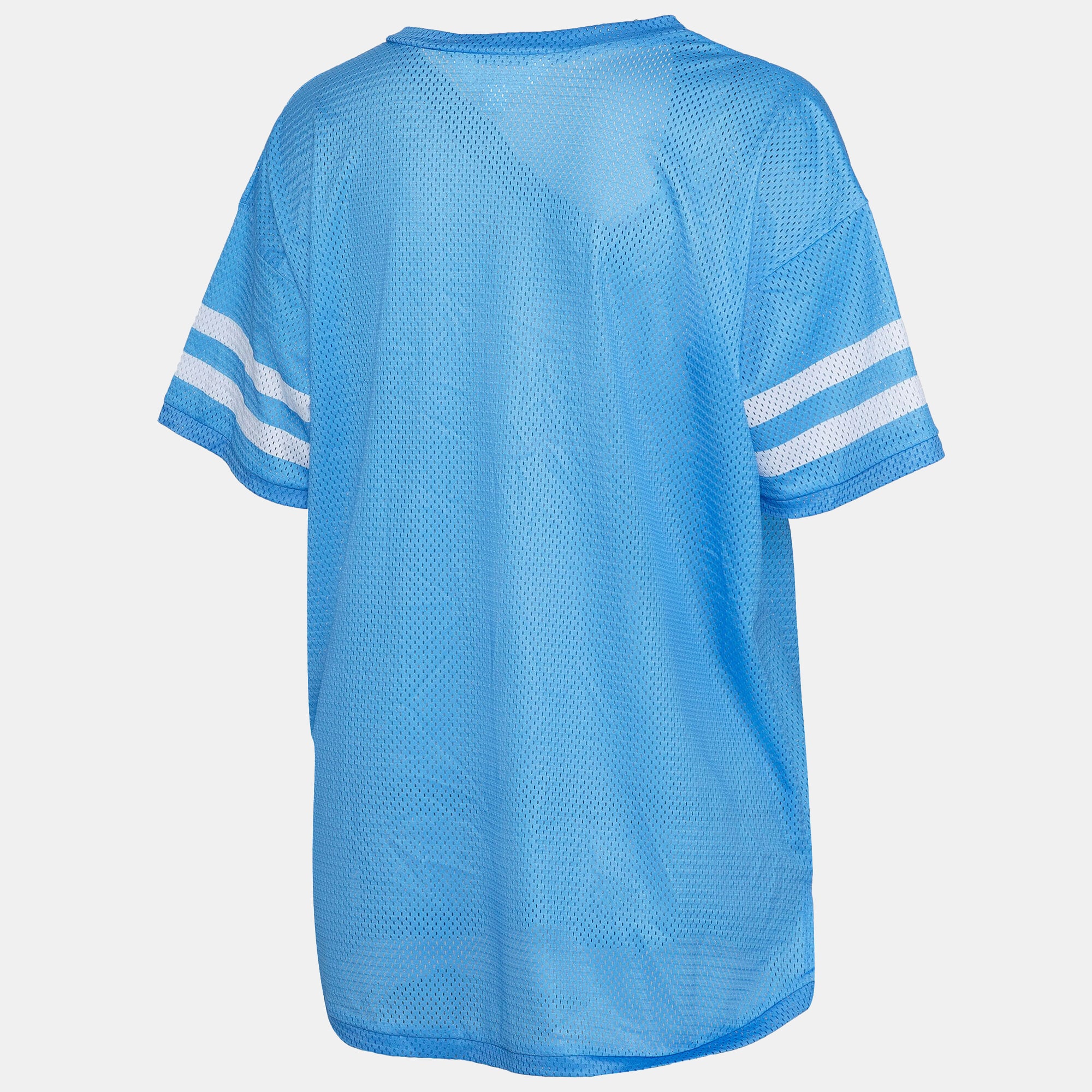 Women's ZooZatz Carolina Blue North Tar Heels Mesh Jersey Kickoff T-Shirt