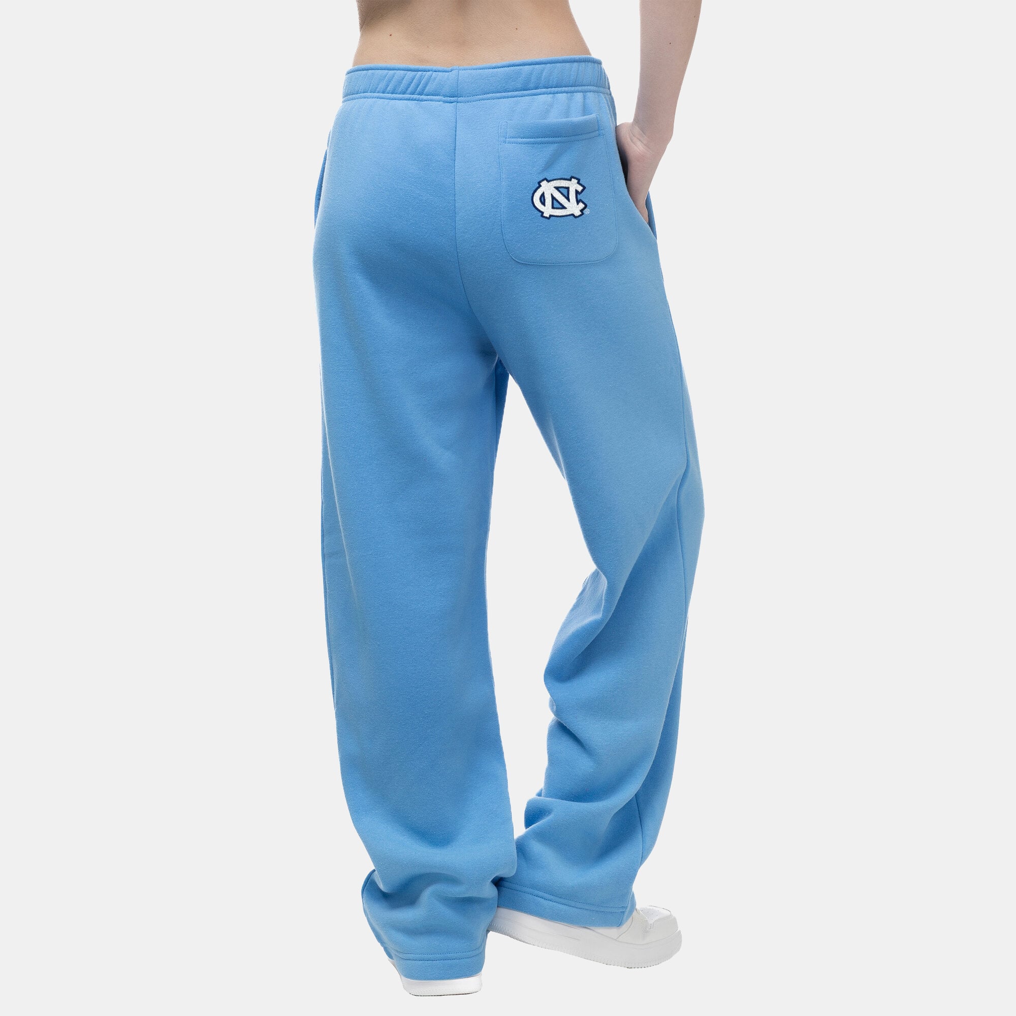 Women's ZooZatz Carolina Blue North Tar Heels Wordmark Fleece Sweatpants
