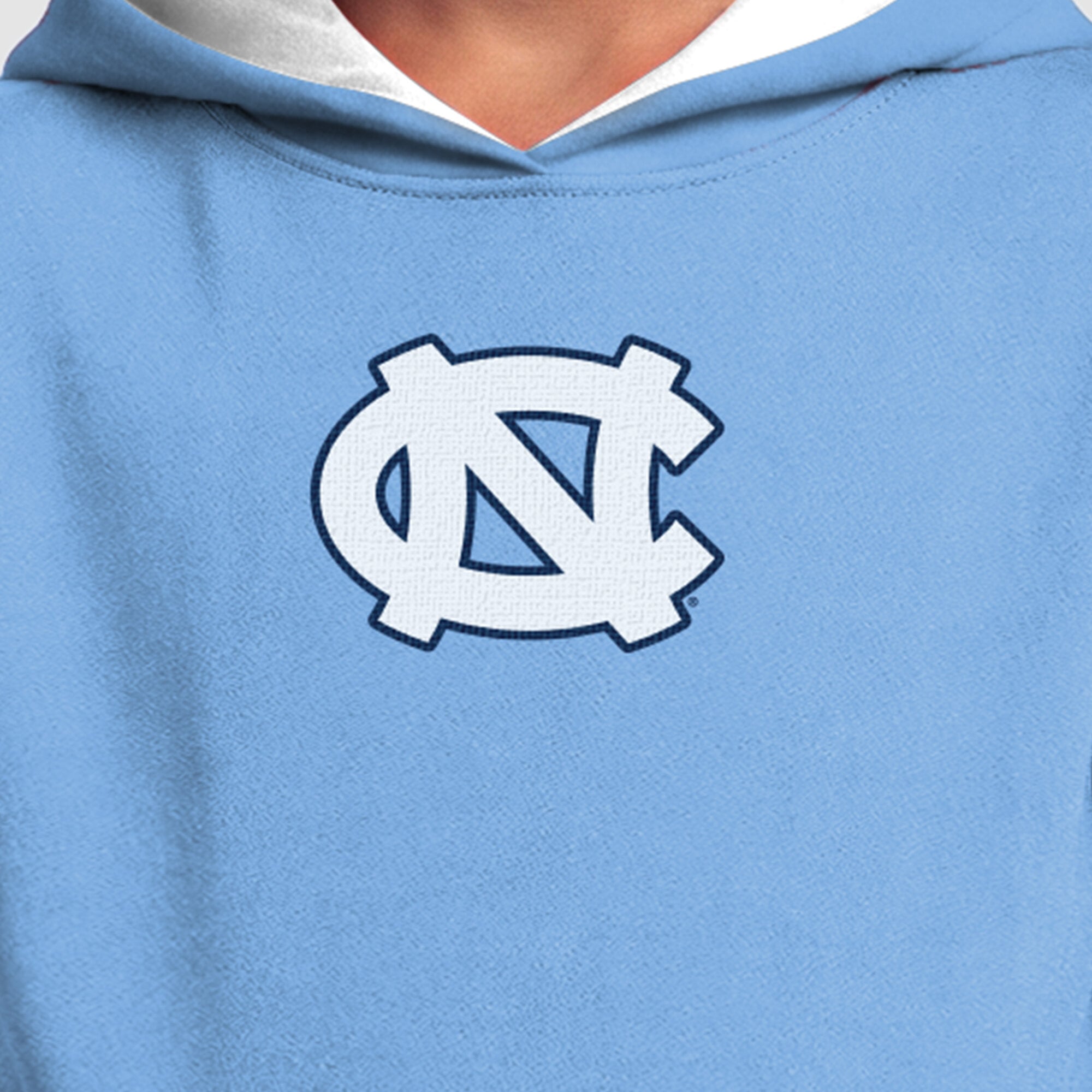 Sweat à capuche en polaire Youth Champion Carolina Blue North Tar Heels