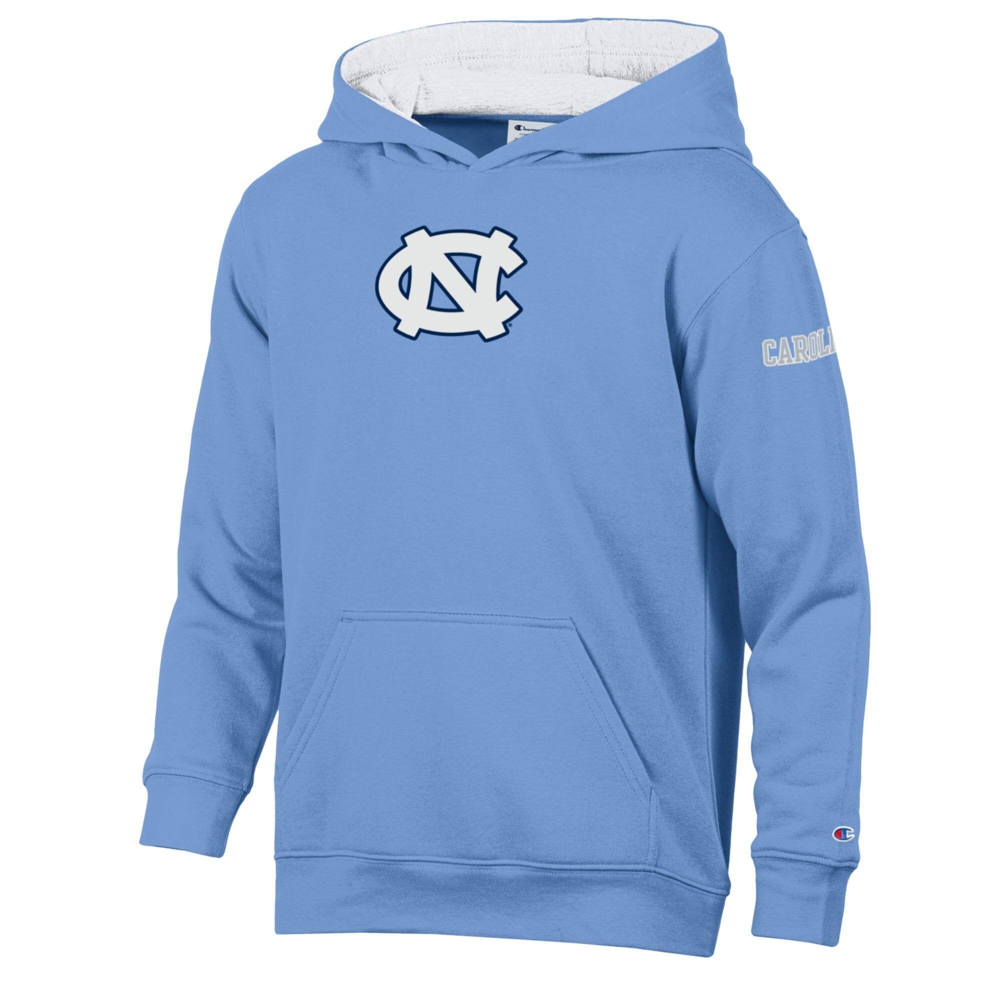 Youth Champion  Carolina Blue North Tar Heels Fleece Hoodie