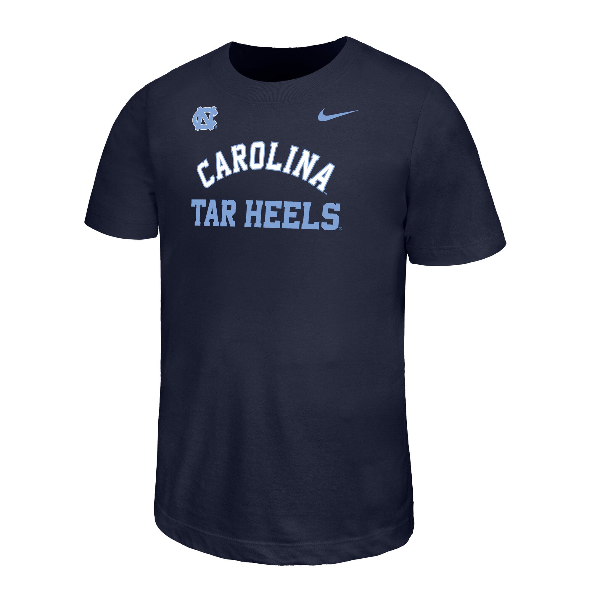 T-shirt Nike Legend Dri-FIT bleu marine pour jeunes, North Carolina Tar Heels