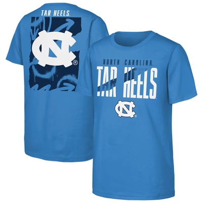  North Carolina Tar Heels Outerstuff Youth Cut Through T-Shirt - Carolina Blue