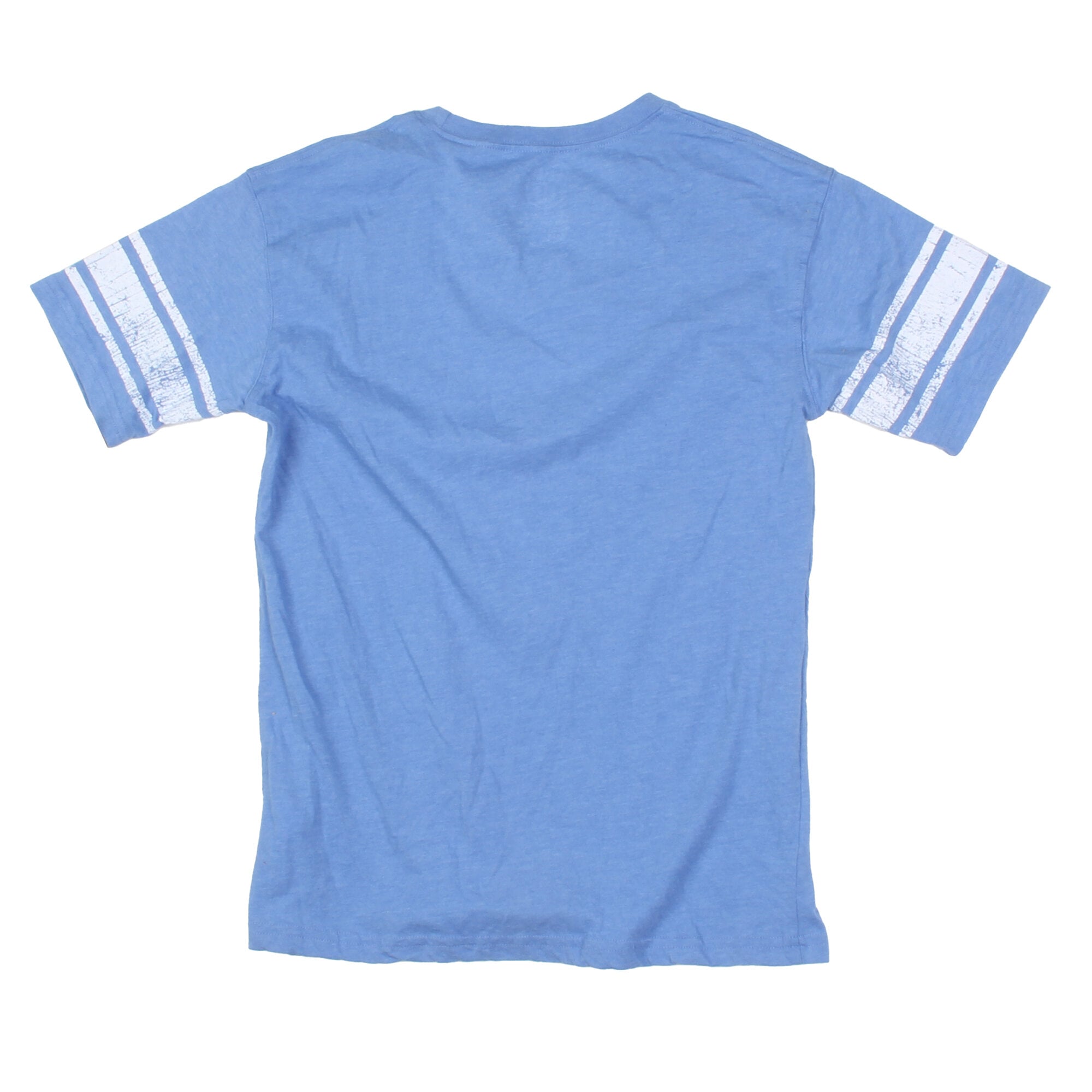 Youth Wes & Willy Carolina Blue North Tar Heels Football Jersey T-Shirt