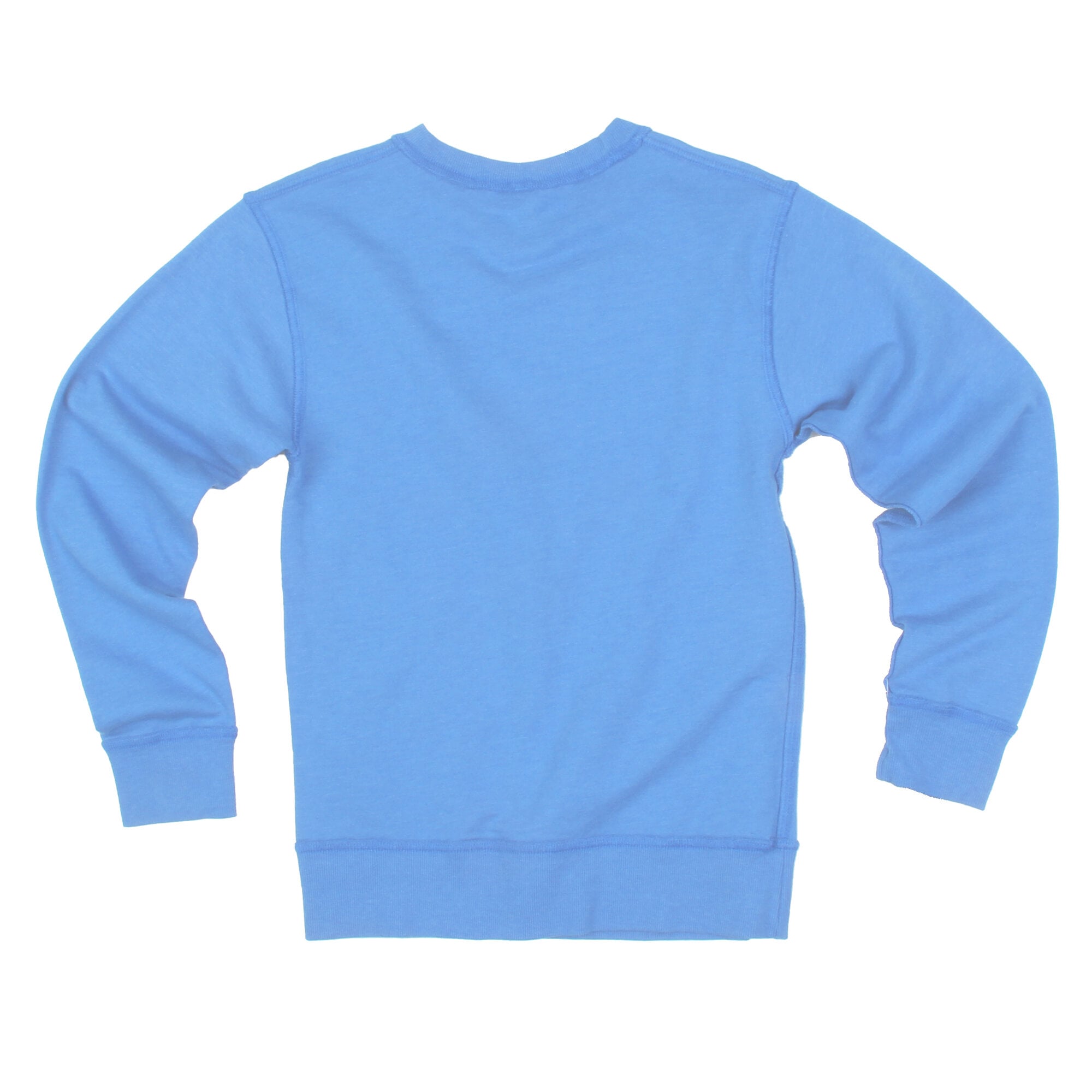 Youth Wes & Willy Carolina Blue North Tar Heels Reversible Sweatshirt
