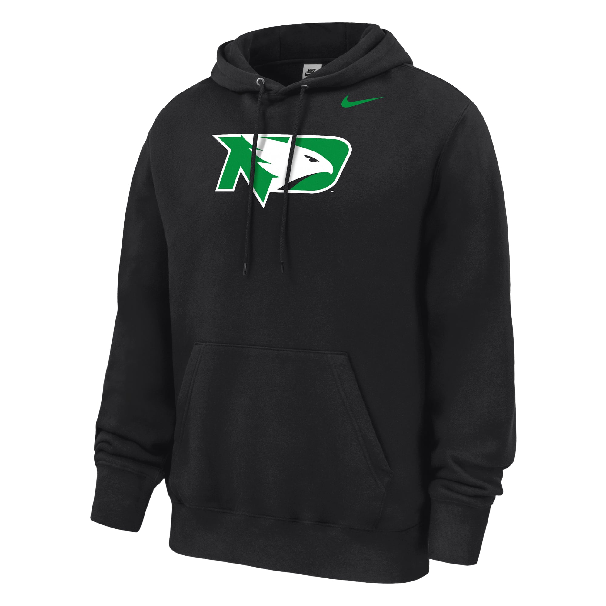 Sweat à capuche polaire Nike North Dakota Club noir pour homme