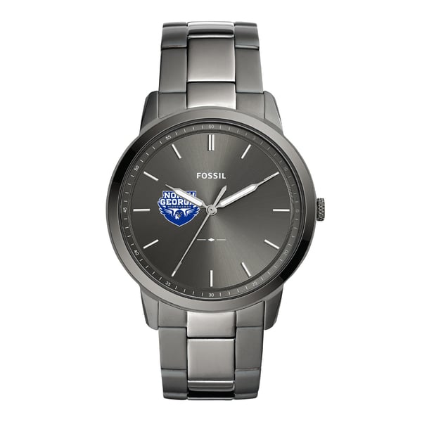 Georgia smoke Fossil Watch Georgia Smoke Leather Watch – Timekeeper main image 3