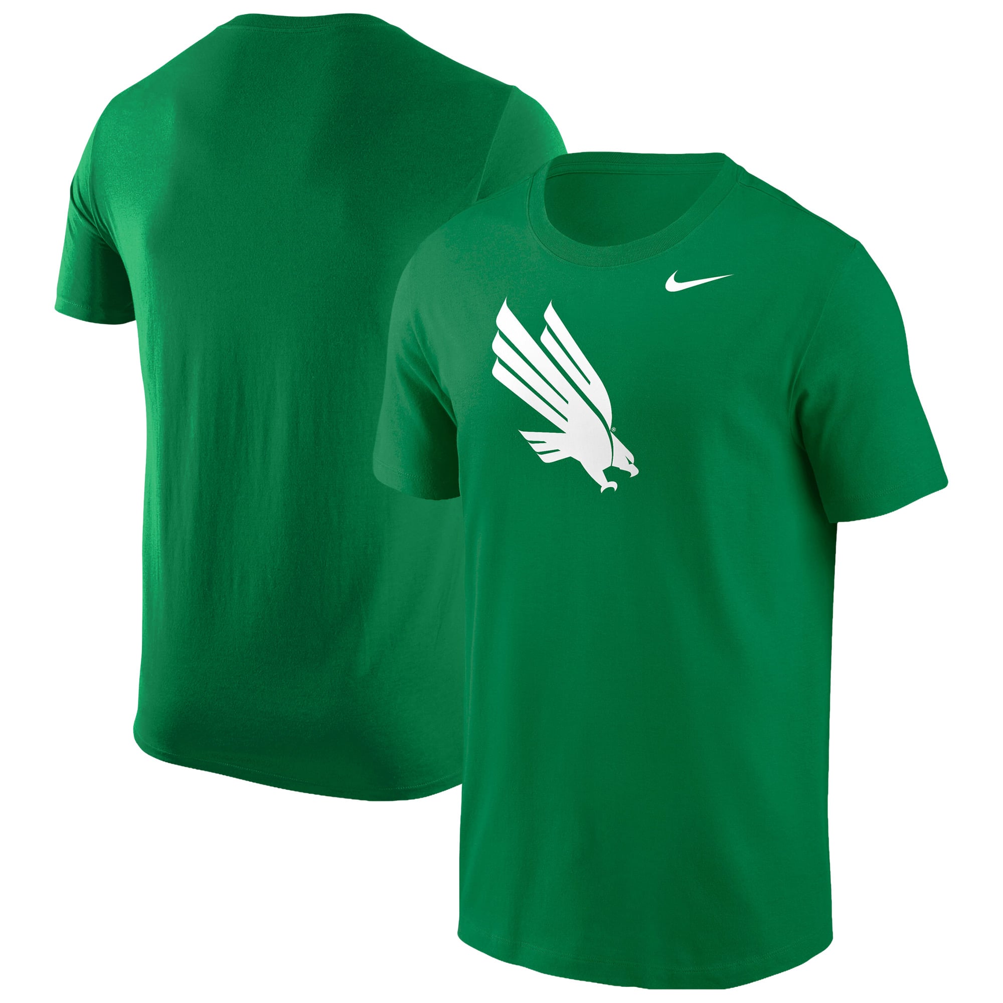 T-shirt Nike vert North Texas Mean Green Core pour homme