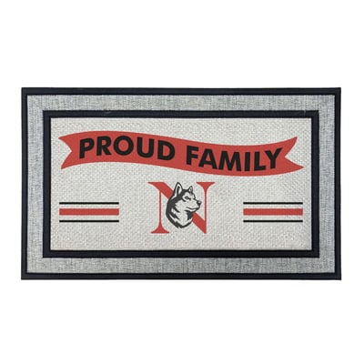 Northeastern Huskies Jardine 18" x 30" Proud Family Doormat