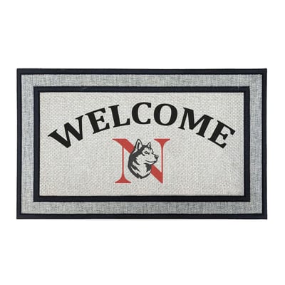 Northeastern Huskies Jardine 18" x 30" Welcome Doormat