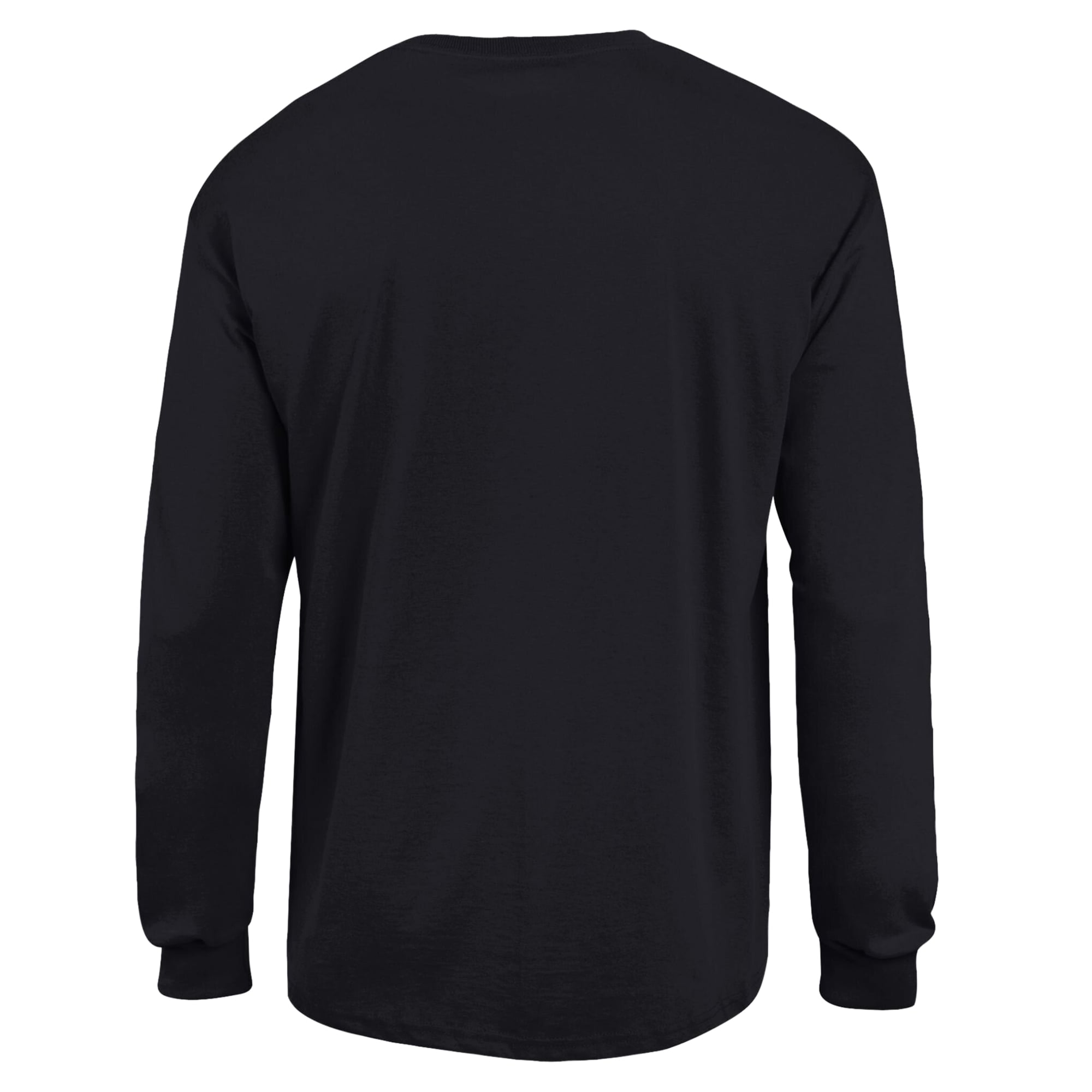 T-shirt à manches longues Champion noir pour homme avec logo Arch des Northeastern Huskies