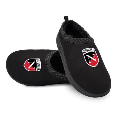 Northeastern Huskies ISlide Unisex Primary Logo Mission Slippers - Black
