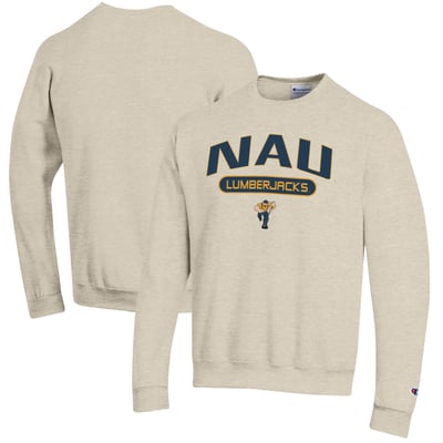 Northern Arizona Lumberjacks Champion Powerblend Sweatshirt - Oatmeal