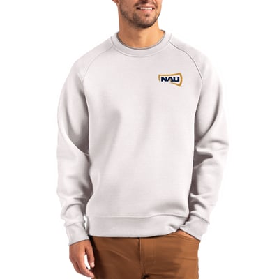 Northern Arizona Lumberjacks Cutter & Buck Roam Recycled Pullover - Gray