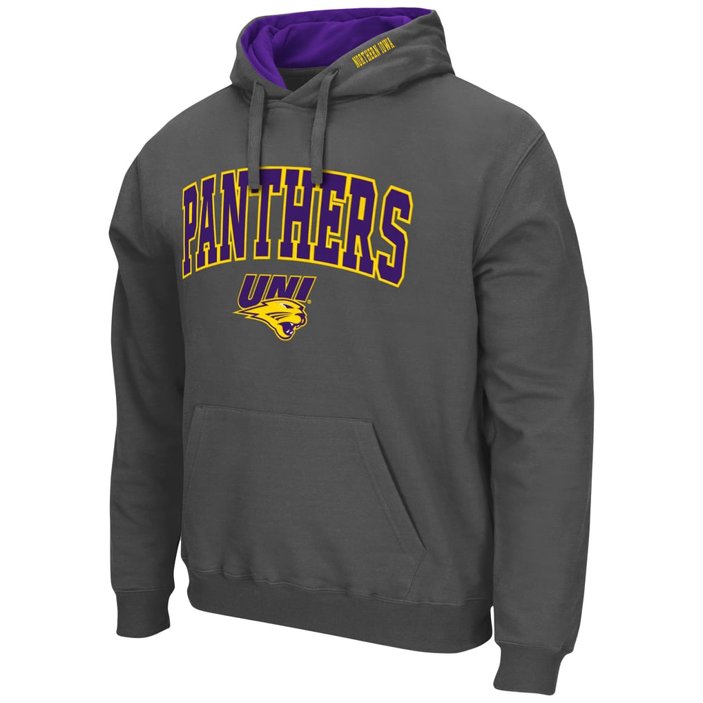 Northern Iowa Panthers Colosseum Arch & Logo 3.0 Pullover Hoodie - Charcoal