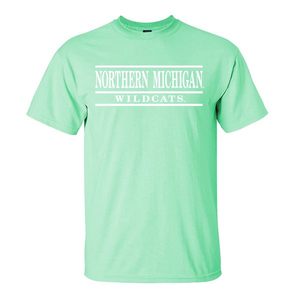 Mens MV Sport The Game SGRN Northern Michigan Wildcats Rolled Tee