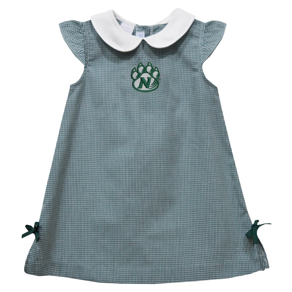 north west green dress Infant Girls Vive La Fete Northwest Missouri State Bearcats Mini Check Pattern A-Line spring-races-dresses-repeat