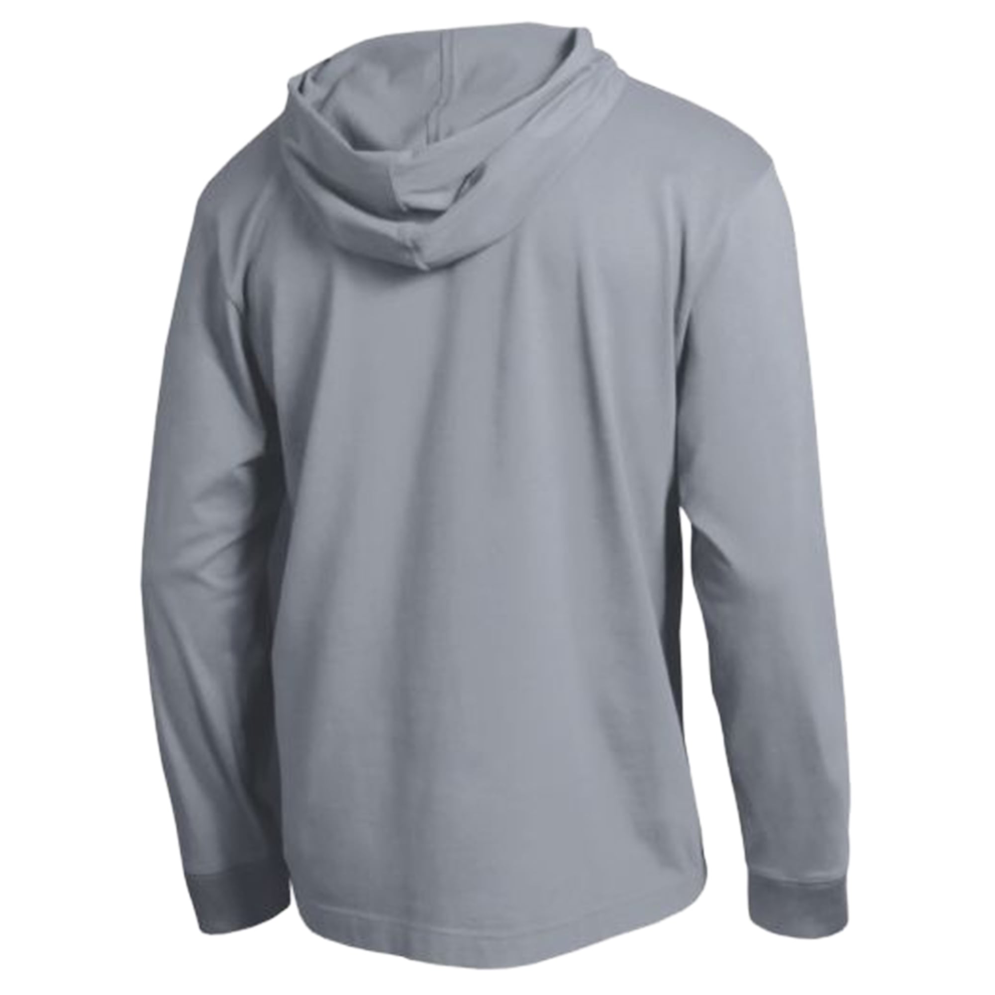 Men's Champion Heather Gray Northwestern Wildcats High Motor All-Star Long Sleeve Hooded T-Shirt