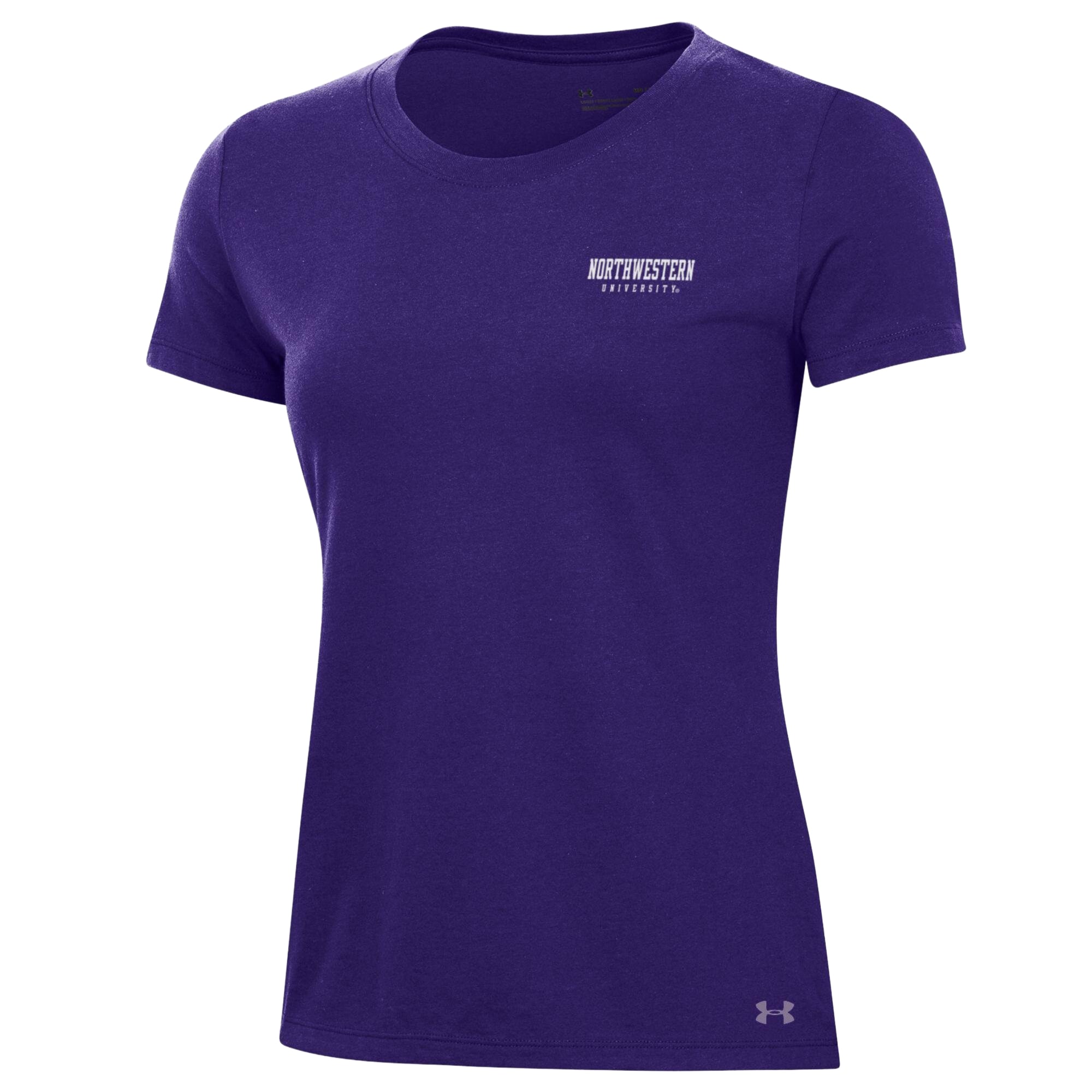 Women's Under Armour  Purple Northwestern Wildcats Performance Cotton T-Shirt