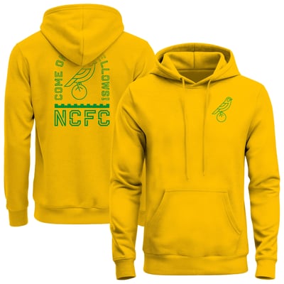  Norwich City 1863FC True Glory Fleece Hoodie - Yellow