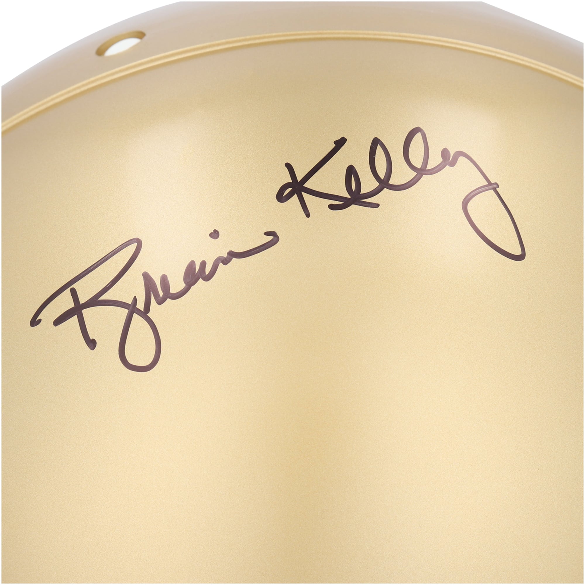Brian Kelly Notre Dame Fighting Irish Autographed Riddell VSR4