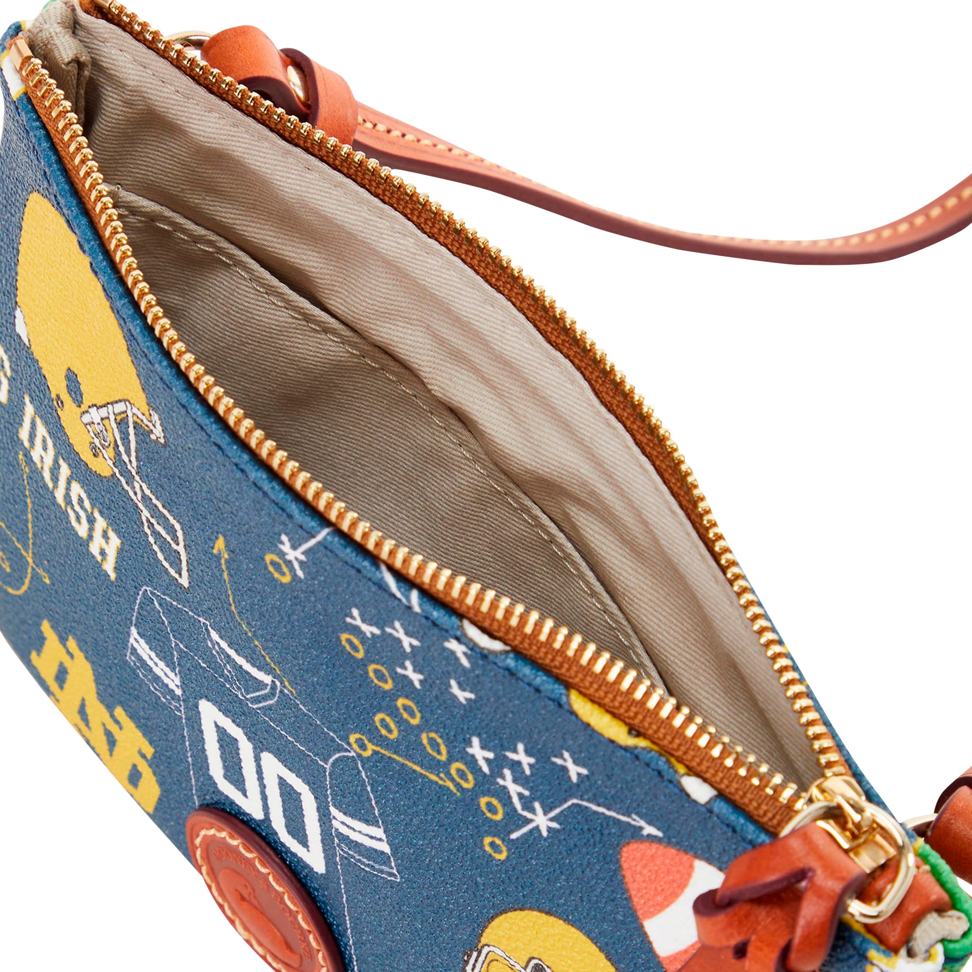 Dooney & Bourke Notre Dame Fighting Irish Top Zip Crossbody Purse