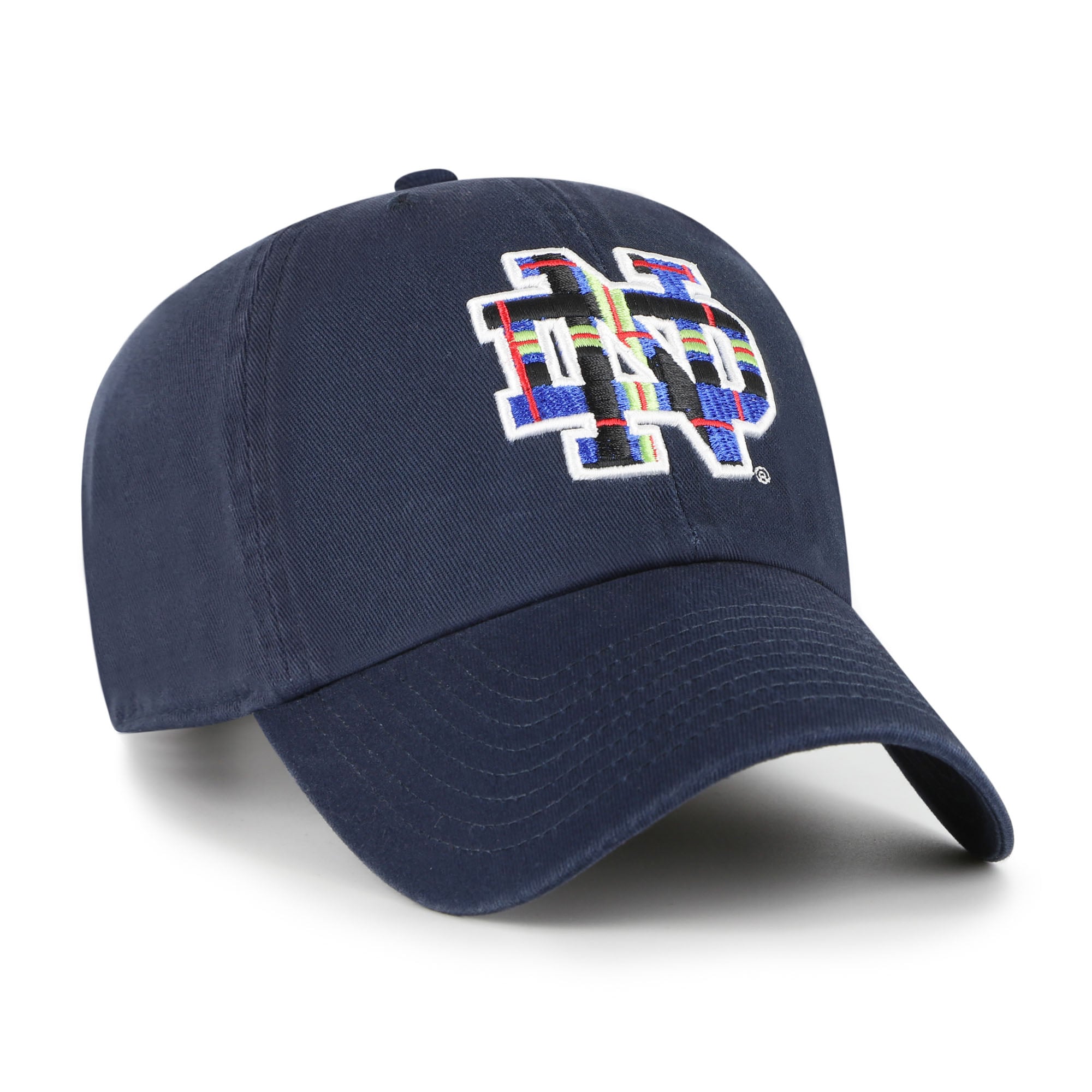 Men's '47 Navy Notre Dame Fighting Irish Clean Up Adjustable Hat