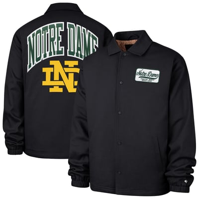 Notre Dame Fighting Irish '47 Retread Full-Snap Coaches Jacket - Navy